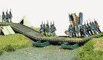 Wooden Pontoon Bridge